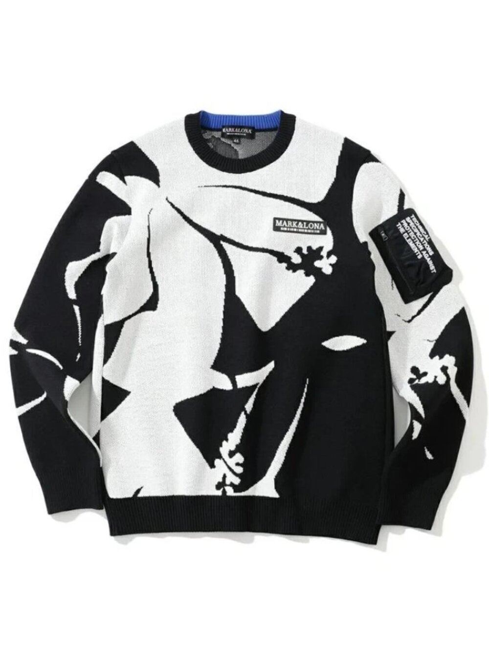 MARK & LONA CD9-FCKT Knit Sweater Size: 46 (Medium) Style No. MCM-3C-AB50